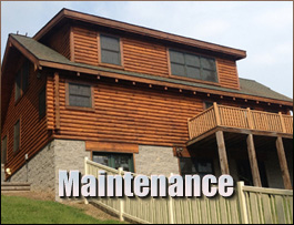  Wilkesboro, North Carolina Log Home Maintenance